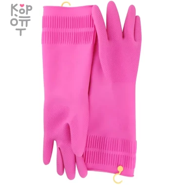  Myungjin Rubber Glove Hook - Перчатки латексные хозяйственные c крючком &mdash; Корейские товары для всей семьи(КорОпт)