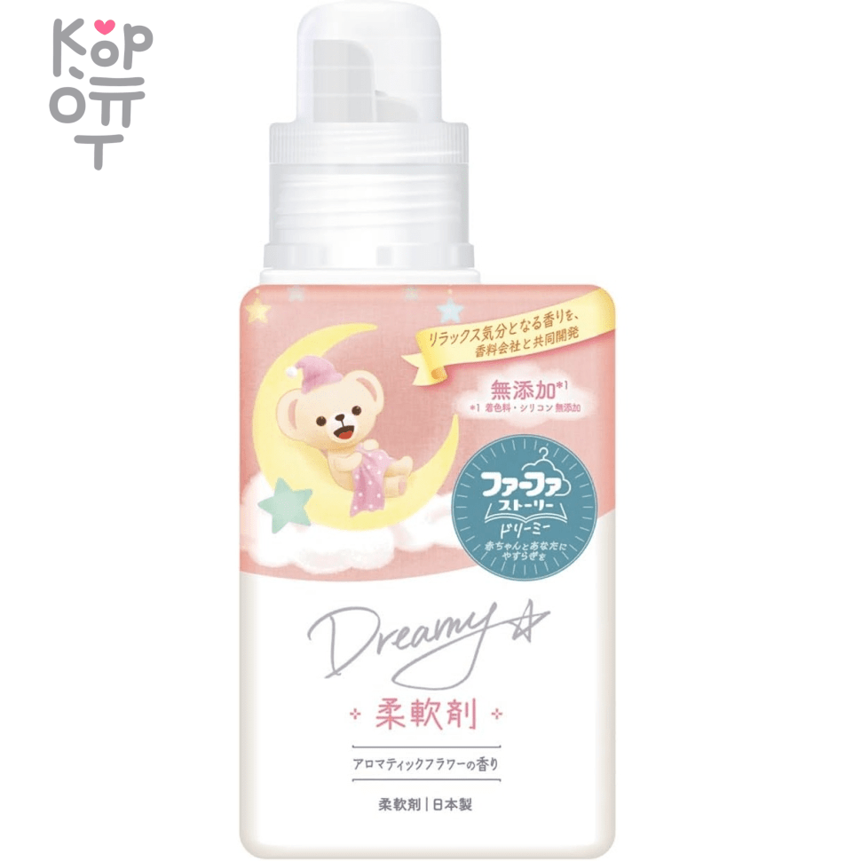 Nissan Baby FaFa Series -  Кондиционер-ополаскиватель для детского и взрослого белья с ароматом Благоухающих Цветов 450 мл., купить с доставкой на дом фото 1 — Корейские товары для всей семьи(КорОпт)