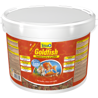 TetraGoldfish корм в хлопьях для всех видов золотых рыбок 10л. (ведро)