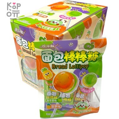 Карамель леденцовая Happy Monkey Candy со вкусом спелых фруктов, Яблоко и Ананас &mdash; Корейские товары для всей семьи(КорОпт)