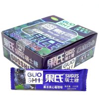 Жевательные конфеты Guo Shi sugus со вкусом Черники