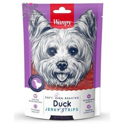 Wanpy Dog утиная соломка 100гр.