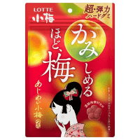 Lotte Koume Конфета жевательная (Мармелад Адживай Коуме) со вкусом Сливы, 30гр.