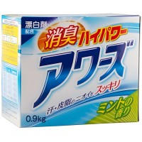 ROCKET SOAP Awa's High-Power Deodorant - Порошок стиральный с отбеливателем, мятный, 900гр.