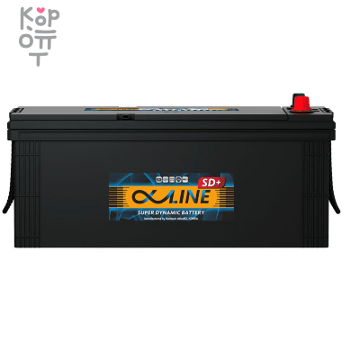 Аккумулятор ALPHALINE SHD 180 (68032, B), 180A, TRUCK — Корейские товары для всей семьи(КорОпт)