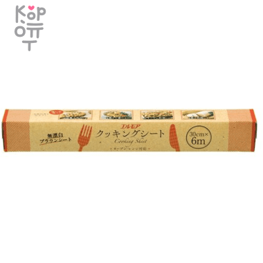 Kami Shodji Пергаментная бумага для выпечки 30см х 6м — Корейские товары для всей семьи(КорОпт)