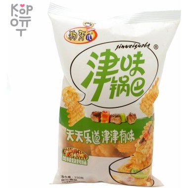 Чипсы LongKang "Счастлив каждый день" со вкусом Шашлыка, 150гр. &mdash; Корейские товары для всей семьи(КорОпт)