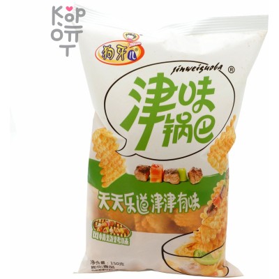 Чипсы LongKang "Счастлив каждый день" со вкусом Шашлыка, 150гр.