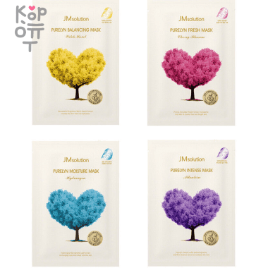 JMsolution Purelyn Face Mask - Освежающая и восстанавливающая тканевая маска для лица 30мл.  — Корейские товары для всей семьи(КорОпт)