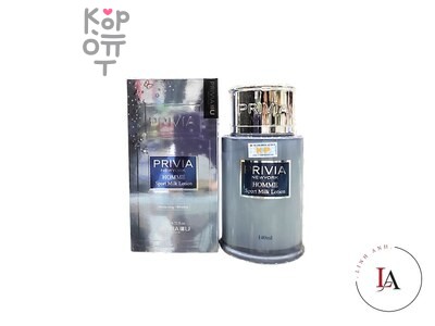 Privia Lotion Homme Sport Milk - Лосьон для лица мужской освежающий 140 мл