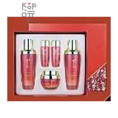 Syulsuryun Set 3-Piece Jin Herbal Women’s - Набор женских увлажняющих средств для лица тонер тонер тонер тонер 130 мл+30 мл, эмульсия 130 мл+30 мл, крем 60 мл