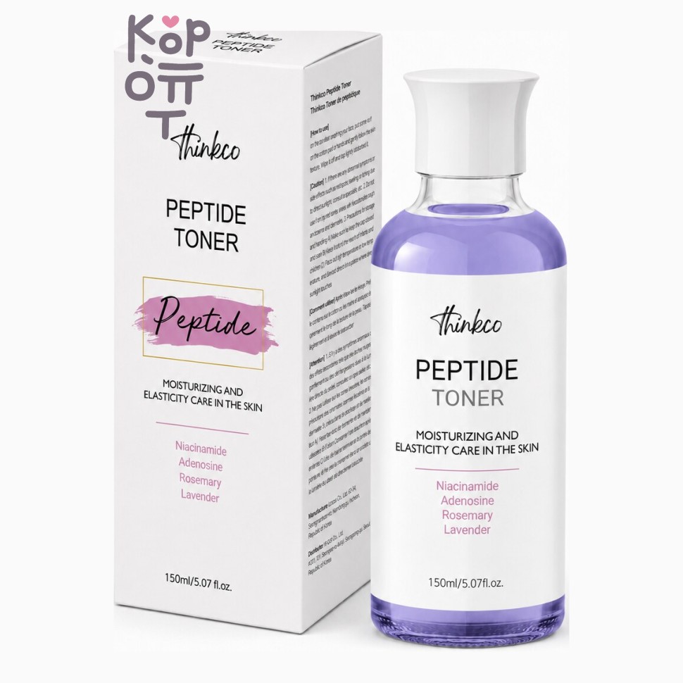 Thinkco Peptide TONER - Тонер омолаживающий с пептидами, 150 мл