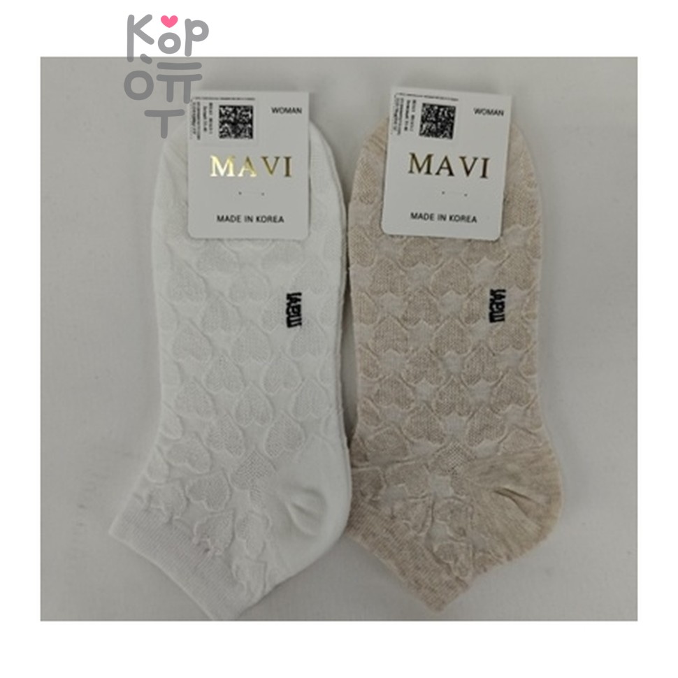 Носки женские короткие с сеткой, 23-25