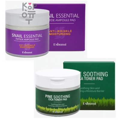 Eshumi Toner Pad - Пэды для лица 280мл.