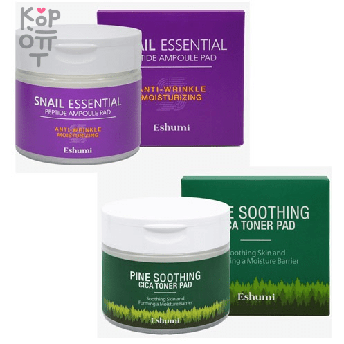 Eshumi Toner Pad - Пэды для лица 280мл., купить с доставкой на дом фото 1 — Корейские товары для всей семьи(КорОпт)