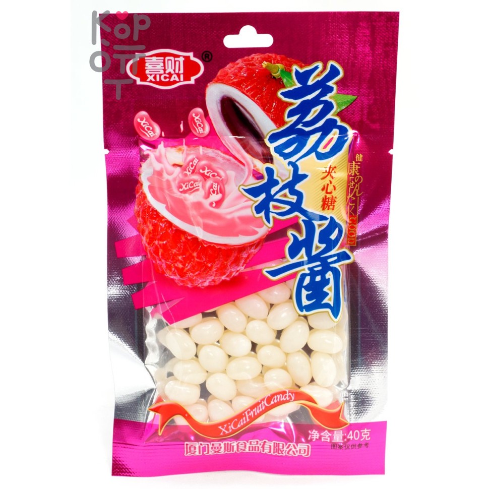 Мармелад XiCai FruitCandy с джемом из Личи