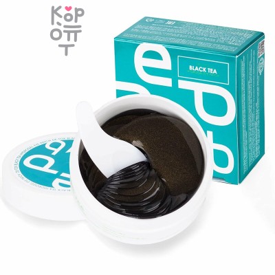 Med B HYDROGEL EYE PATCHES DETOX -  Патчи для глаз с экстрактом чёрного чая EGF 90гр. (60шт.)