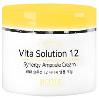 JIGOTT Vita Solution 12 Synergy Ampoule Cream Ампульный энергетический крем для лица 100мл.