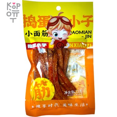 Снэк Enjoy Fighting - Непослушный мальчик jaomian Jin, Острые палочки с кунжутом, 72гр. — Корейские товары для всей семьи(КорОпт)