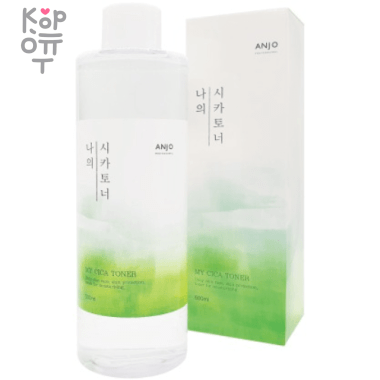 ANJO My Cica Toner - Успокаивающий тонер для лица на основе трав 500мл. — Корейские товары для всей семьи(КорОпт)