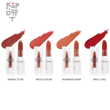 3CE Lipstick Soft Matte - Помада для губ матовая мягкая 3,5гр. — Корейские товары для всей семьи(КорОпт)