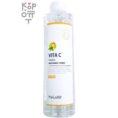 Meloso Vita C Vitality Toner - Тонер для сияния кожи с витамином С, 300мл.  