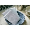 SB CLEAN&CLEAR - Губка для мытья посуды №038 Bright - L 20см*14см*0,9см нейлон полиэстер, купить с доставкой на дом фото 3 &mdash; Корейские товары для всей семьи(КорОпт)