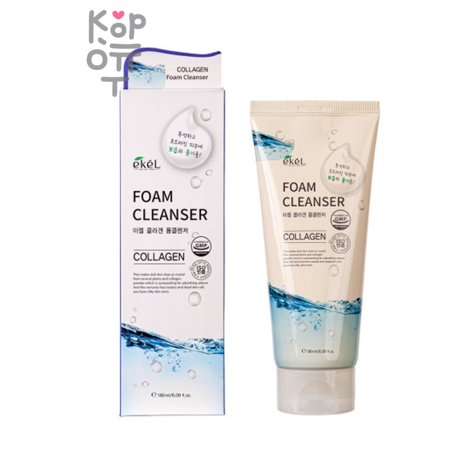 Пенка, для умывания с коллагеном/Collagen Foam Cleanser, Ekel