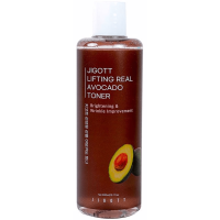 Jigott Lifting Real Avocado Toner - Антивозрастной тонер с экстрактом авокадо 300мл.