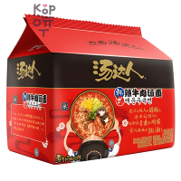 Лапша быстрого приготовления Uni-Tang Korean spicy beef noodle soup, суп с лапшой из говядины по-корейски, 125гр.