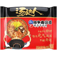 Лапша быстрого приготовления Uni-Tang Korean spicy beef noodle soup, суп с лапшой из говядины по-корейски, 125гр.