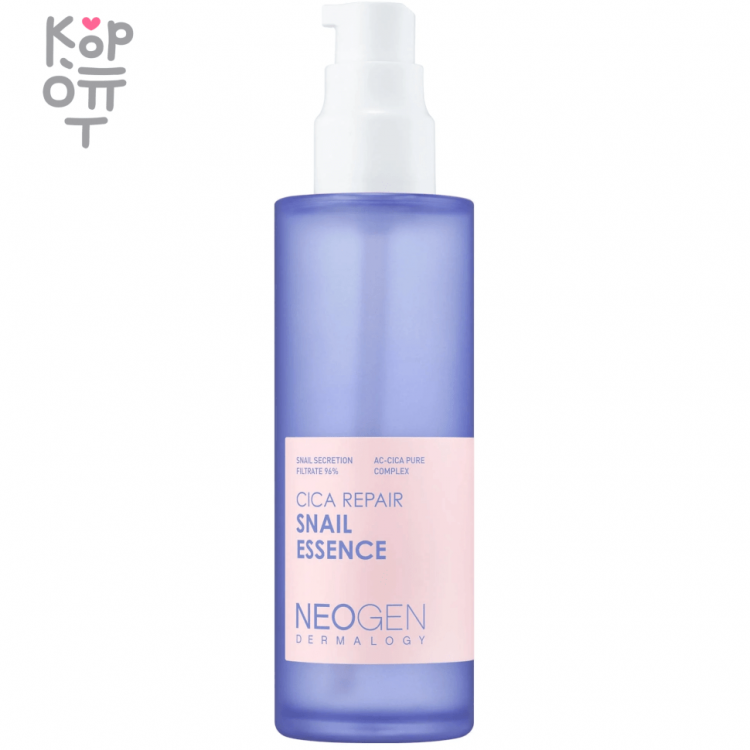 Neogen Dermalogy Cica Repair Snail Essence - Восстанавливающая эссенция с Центеллой и Муцином Улитки 100мл. 