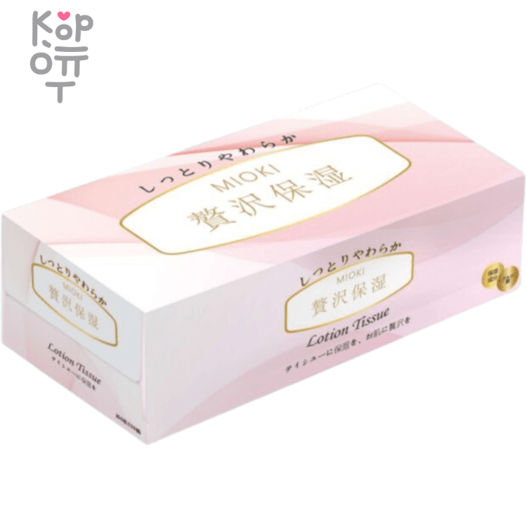 Mioki Lotion Tissue - Двухслойные бумажные салфетки по цене 208 руб. в ...