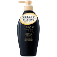 SHISEIDO TSUBAKI Premium Ex Damage Care & Repair Treatment - Интенсивный восстанавливающий кондиционер для волос с Маслом Камелии 450мл.