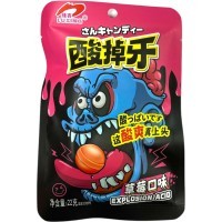 Кислая карамель LuXing Explosive Acid Sour Candy - Взрывоопасно кислый Монстр со вкусом Лимона